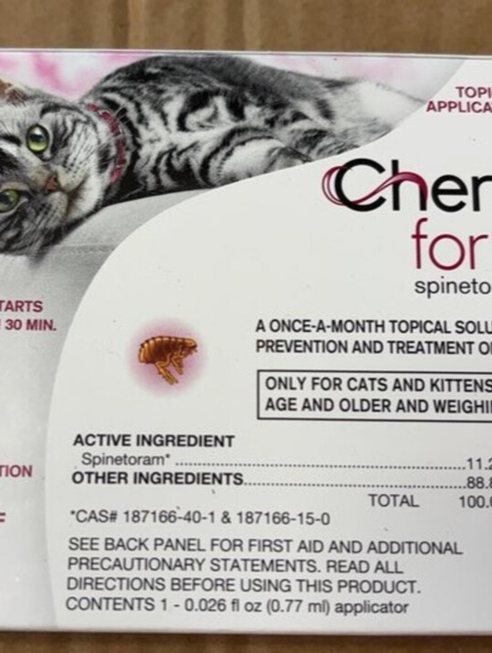 Cheristin for Cats Flea Treatment